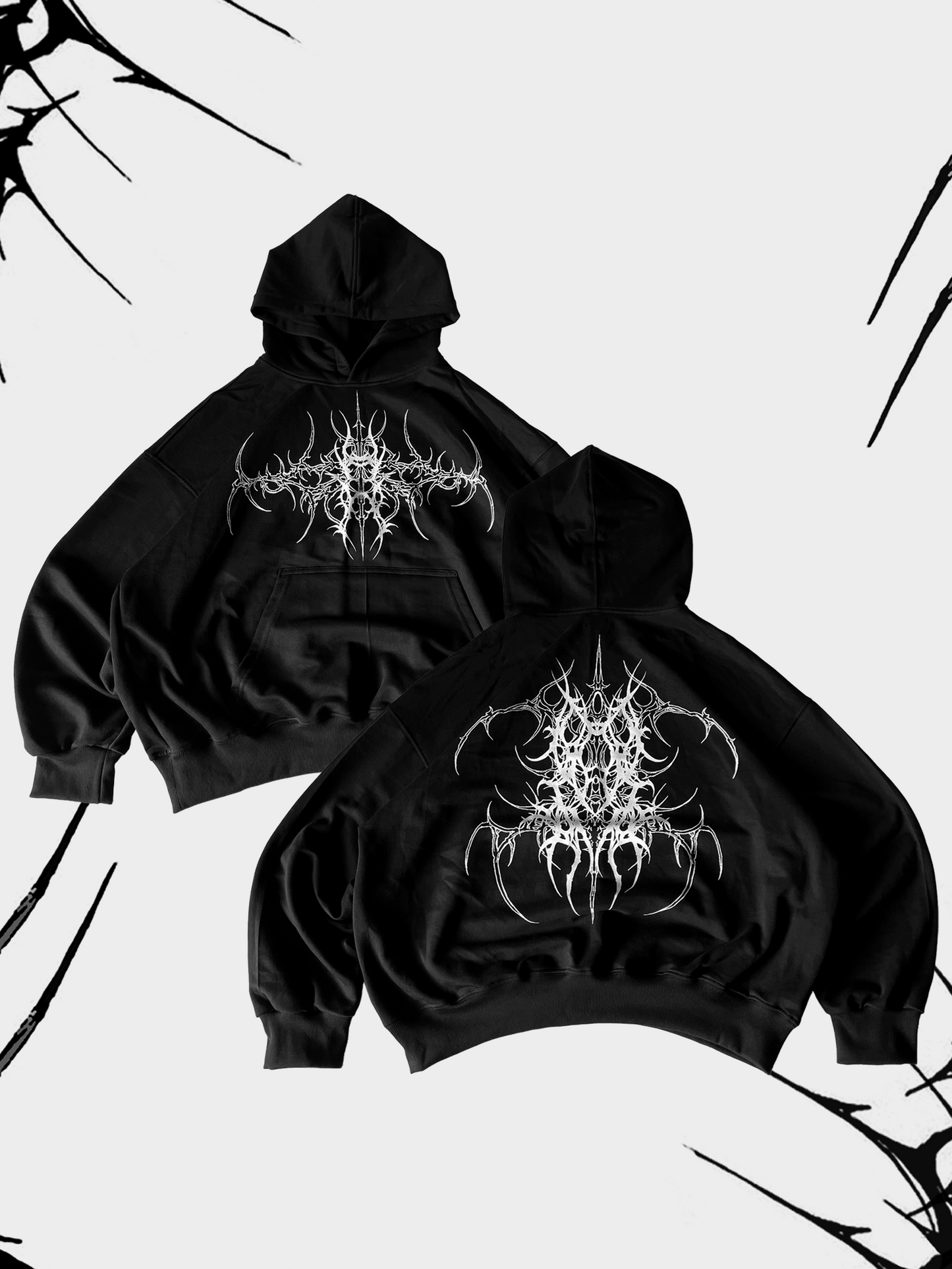 Polera "Infernal Ink" Color Negro