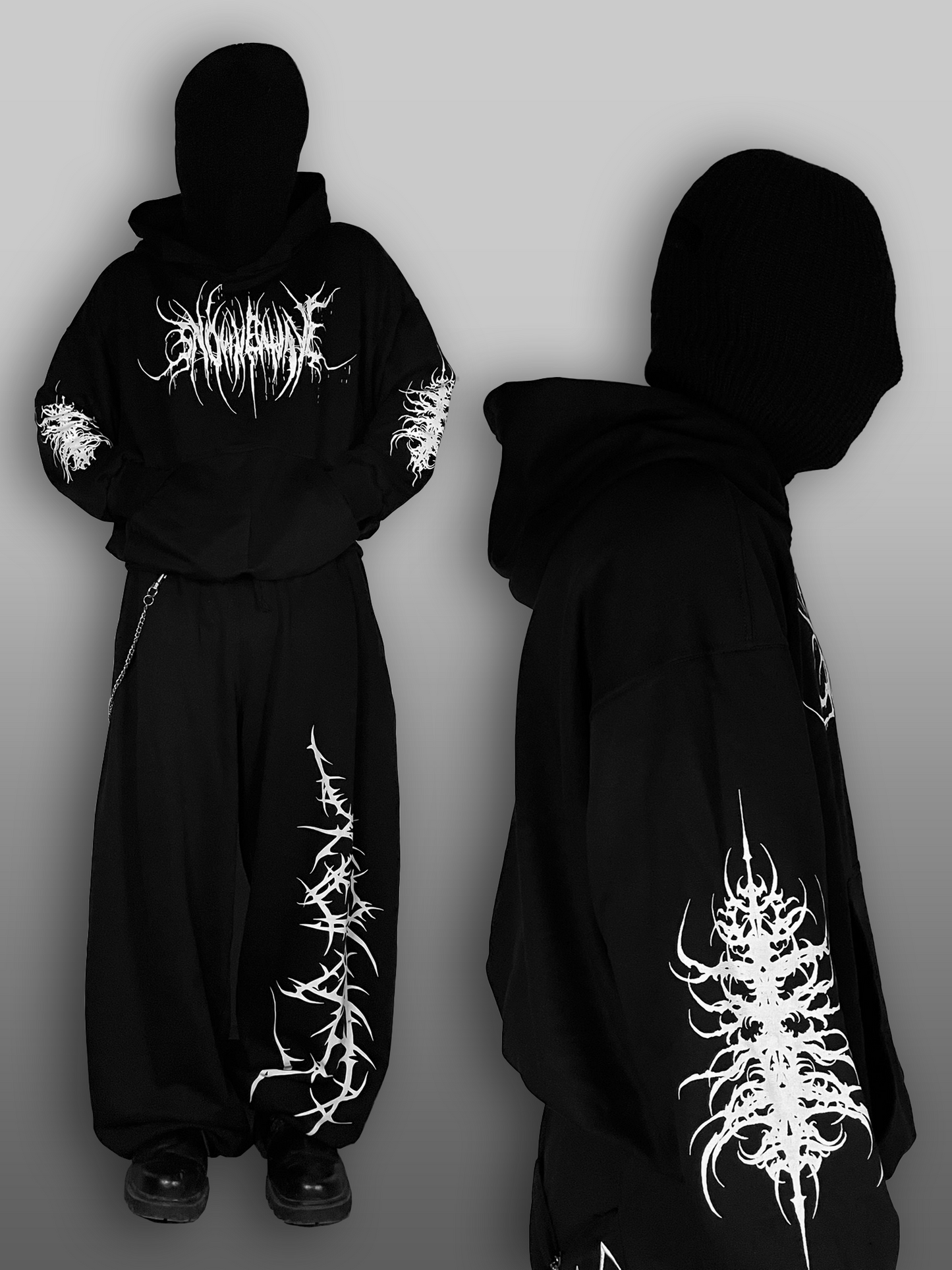 Polera "SNW Tribal" Color Negro