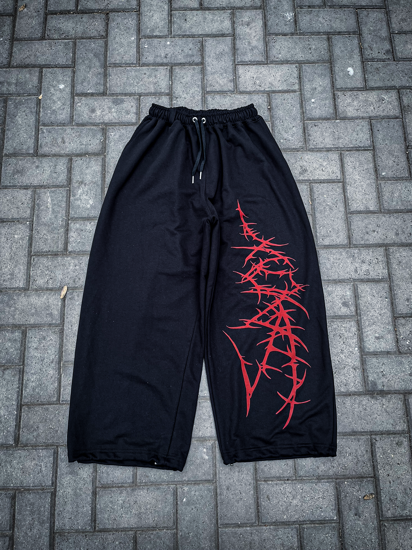 Pantalón Buzo Baggy SNW TRIBAL RED