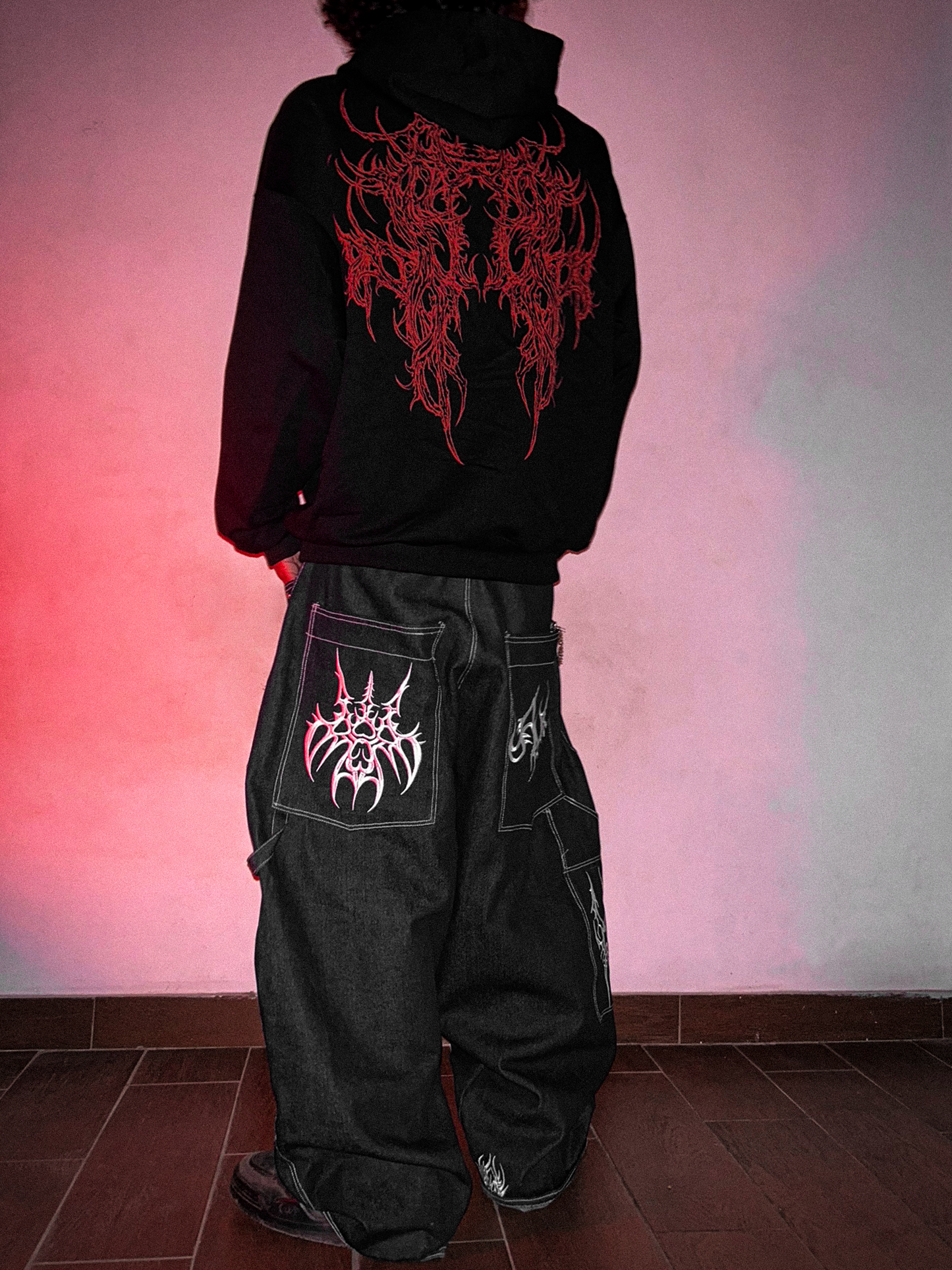 RAW DENIM CARPENTER BLACK