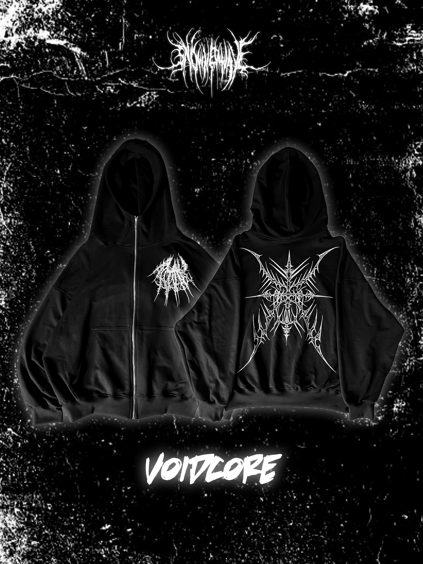 Zip Hoodie Pierced Core