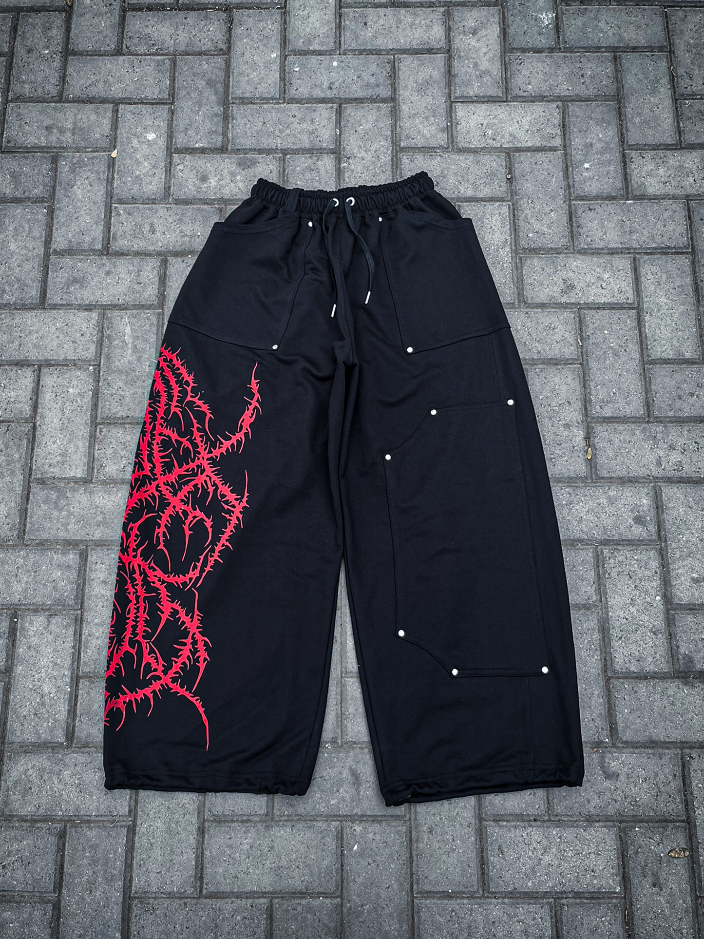 Pantalón Buzo Baggy NEOTRIBAL RED