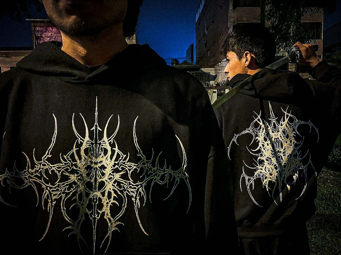 Polera "Infernal Ink" Color Negro