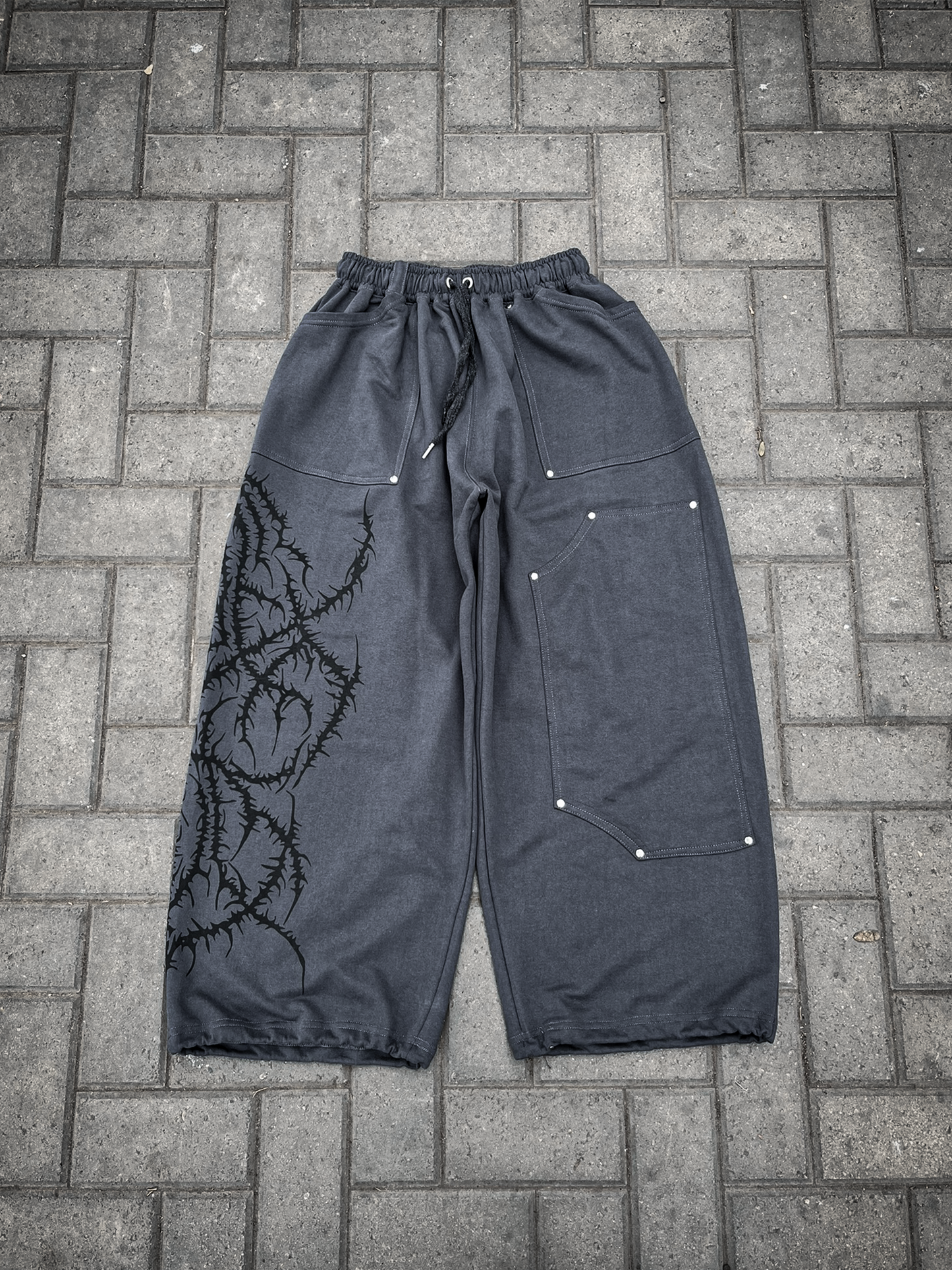 Pantalón Buzo Baggy NEOTRIBAL DARK GRAY