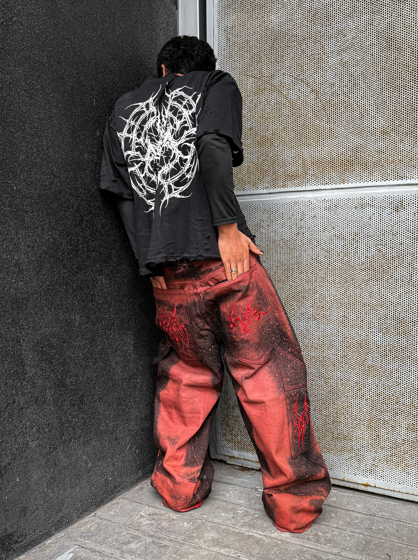 Carpenter Tribal Washed - Red