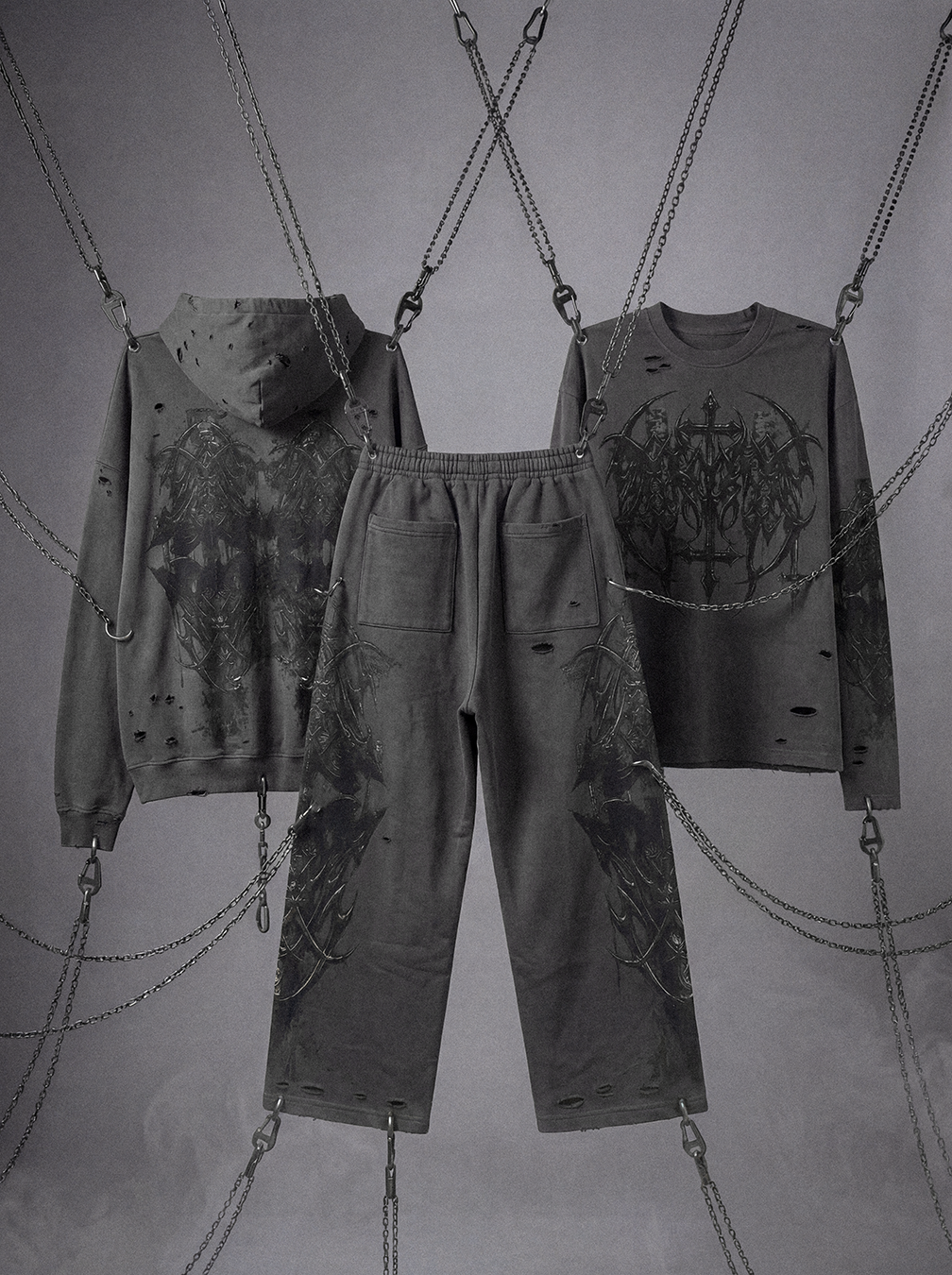 Bloodbound Set Completo - Dark Grey