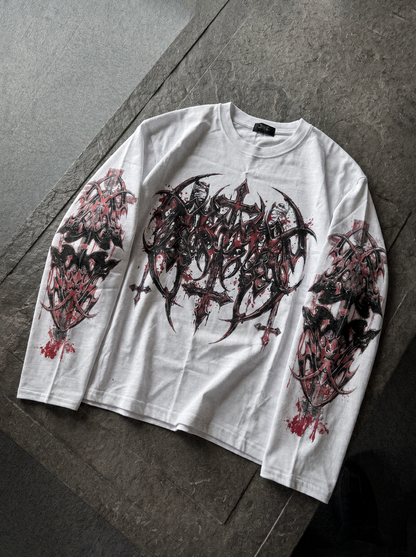 Bloodbound Longsleeve – White