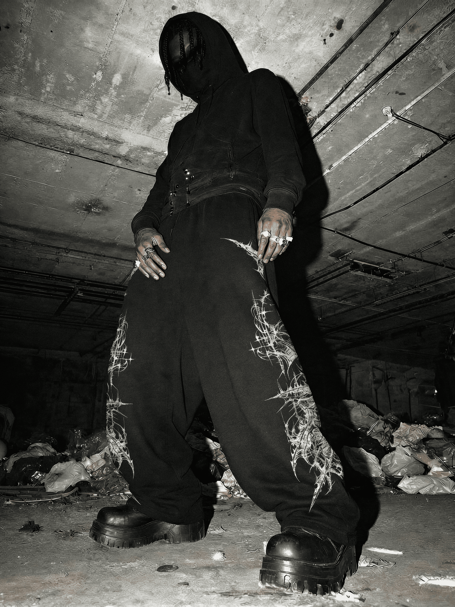 Pantalón Buzo Baggy NightCore