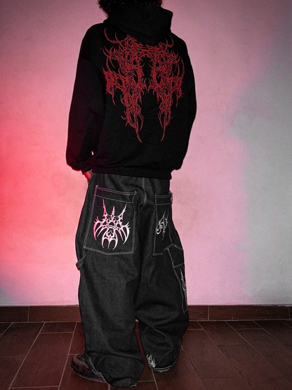 RAW DENIM CARPENTER BLACK