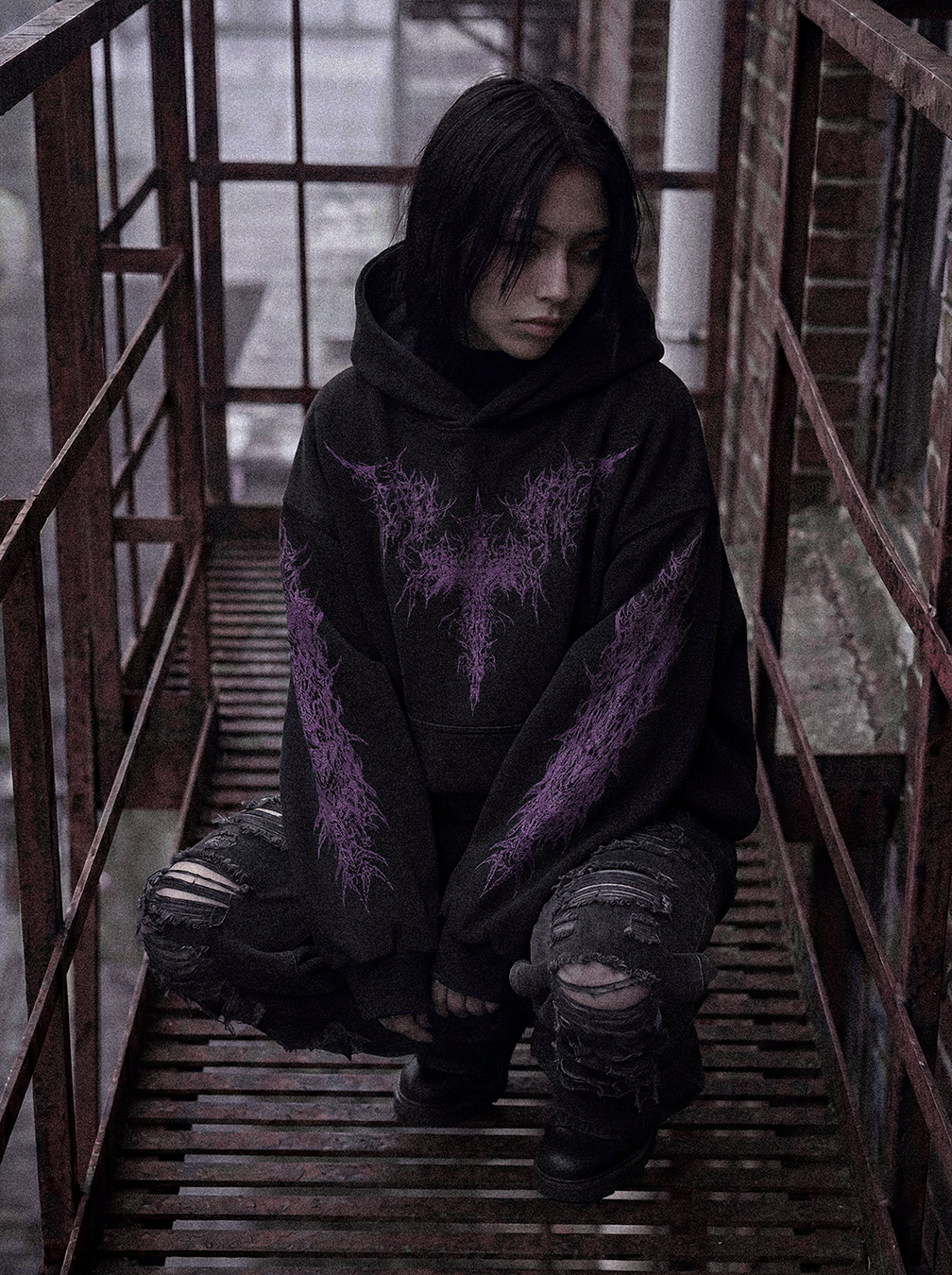 Amethyst Sigil Hoodie