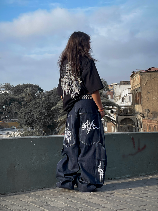 RAW DENIM CARPENTER BLUE