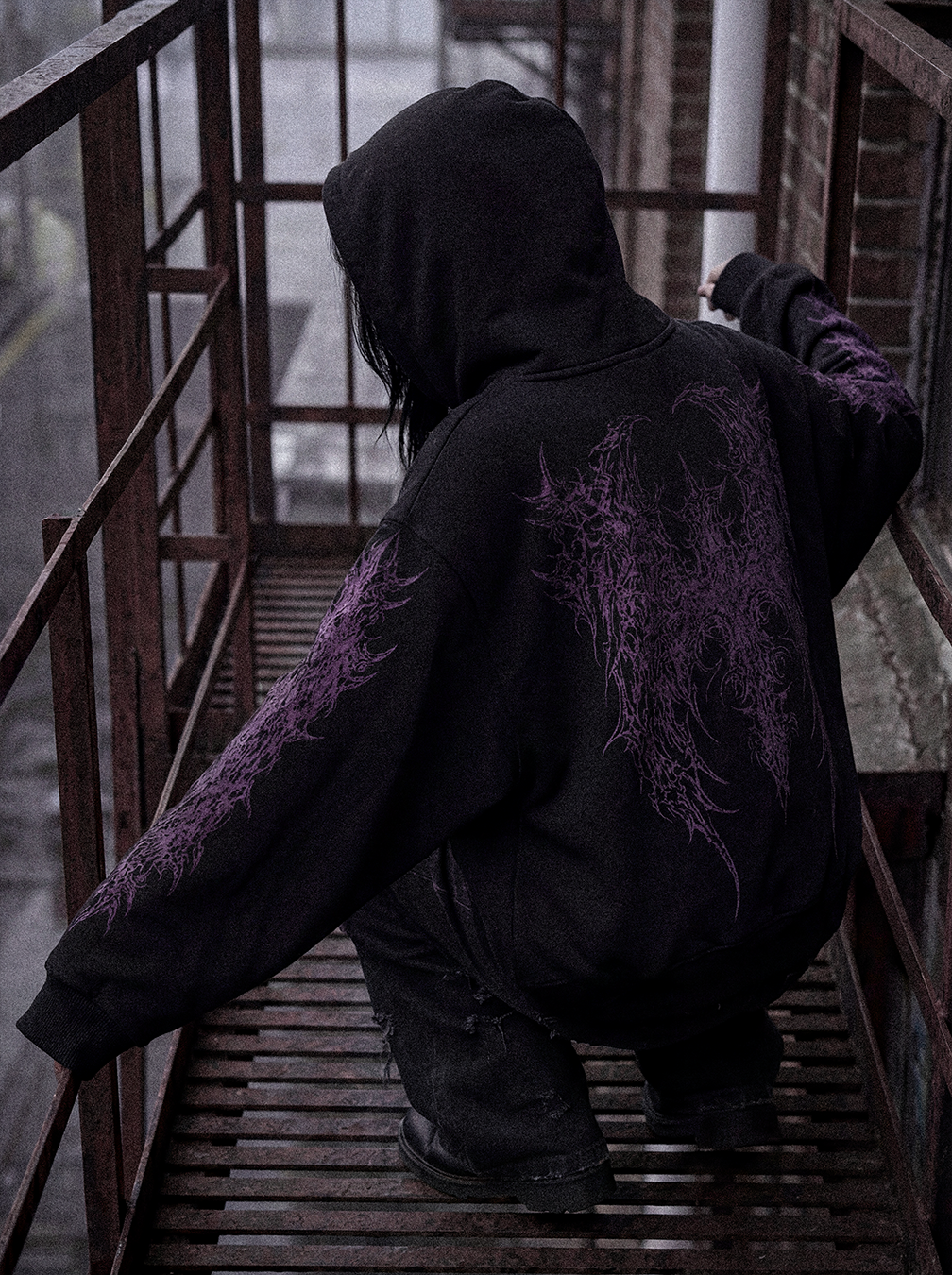 Amethyst Sigil Hoodie