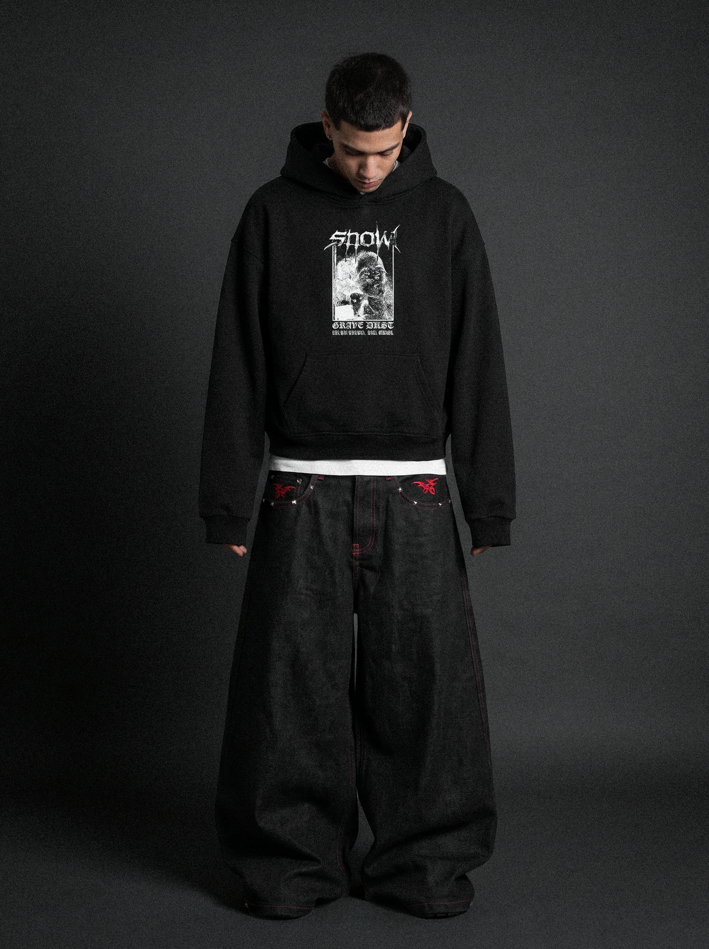 STATIC HOODIE 01 — VEIL