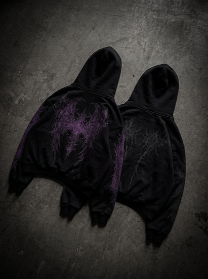 BlackOut & Amethyst Sigil Hoodie's