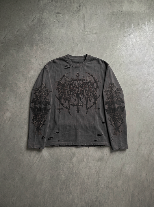 Bloodbound Longsleeve – Dark Grey