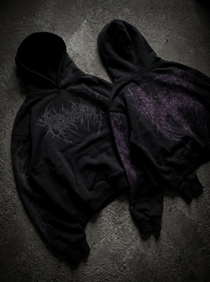 BlackOut & Amethyst Sigil Hoodie's