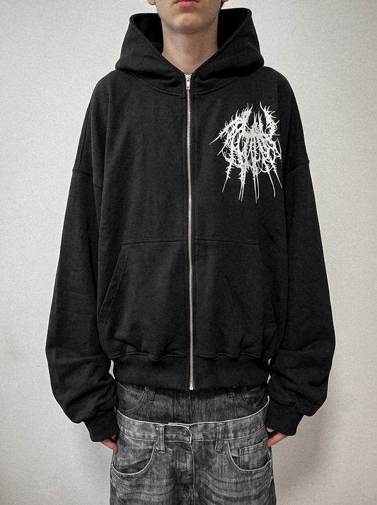 Zip Hoodie Pierced Core