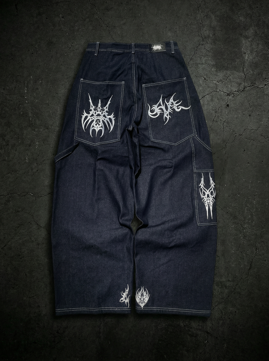 RAW DENIM CARPENTER BLUE