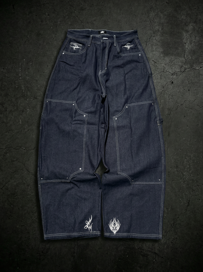 RAW DENIM CARPENTER BLUE