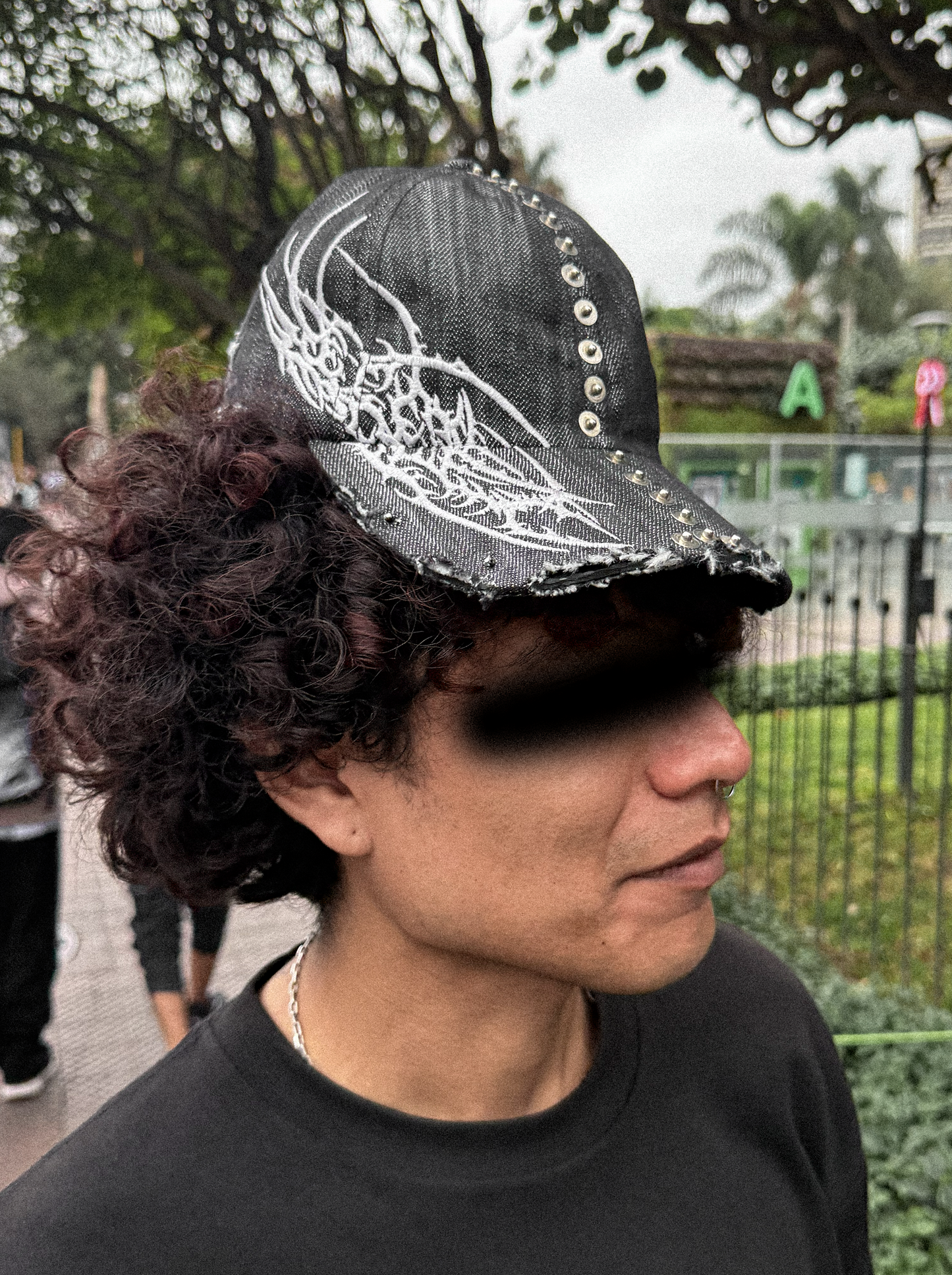 Distresse Cap Tribal Grey