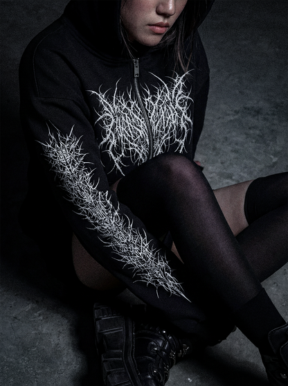 Necrospine Zip Hoodie