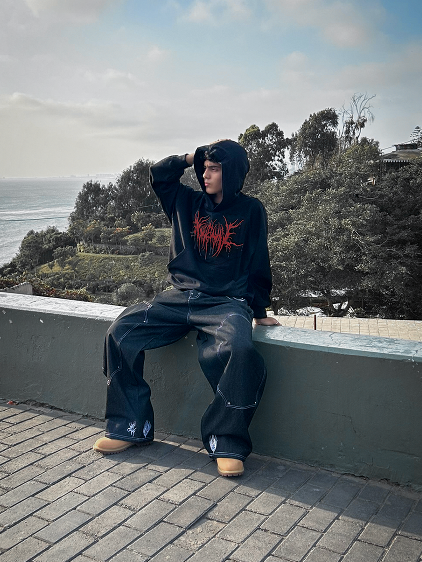 Polera "SNW TRIBAL" RED