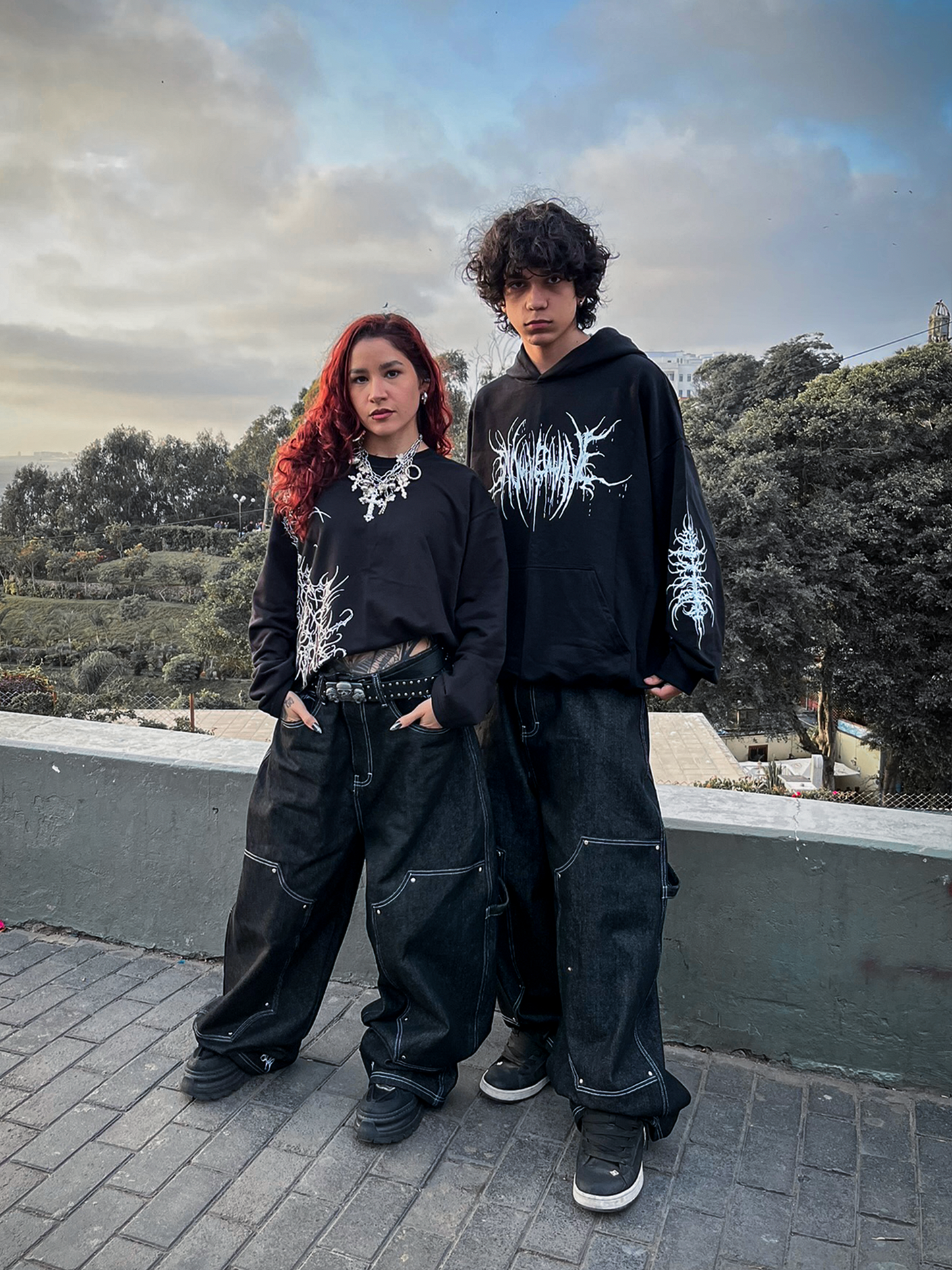 RAW DENIM CARPENTER BLACK