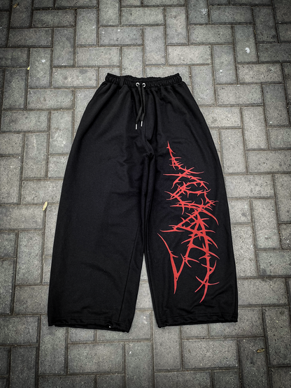 Pantalón Buzo Baggy SNW TRIBAL RED